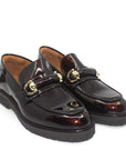Billi Bi- A13002 -Women's Brown Leather Loafers at The Nowhere Nation