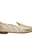 Billi Bi A4500 gold loafer side  