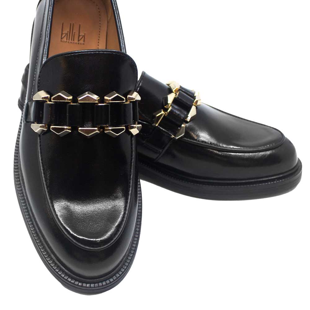 A7011 Black | Leather Loafers