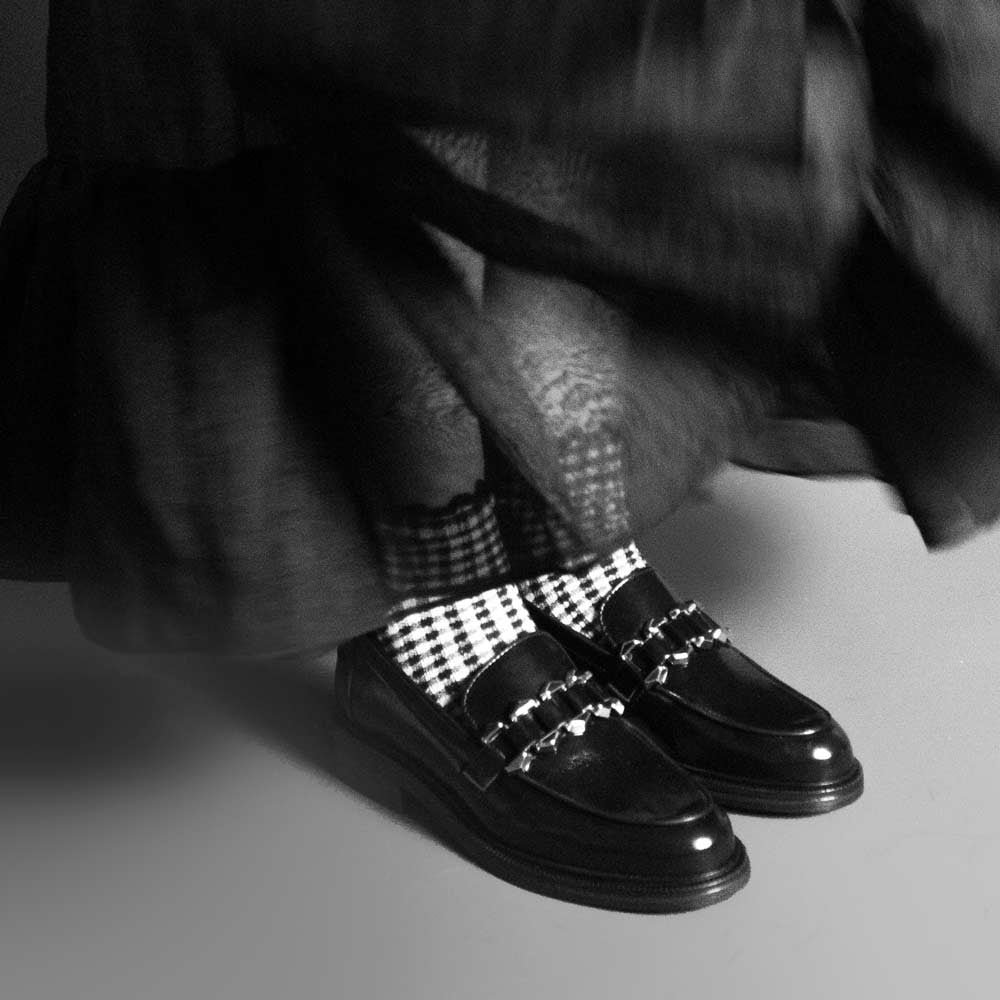 A7011 Black | Leather Loafers