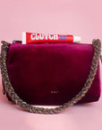 Louise Fuchsia | Velvet Bag