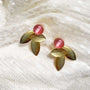 Petal Drop Earrings | Pink