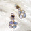 Celestial Flower Earring | Blue