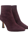 Antonieta Burgundy Suede | Ankle Boot