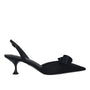 Cynthia Black | Satin Slingback