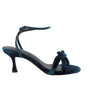 Lola Cruz - Mesola - Women's Blue Velvet Heels at The Nowhere Nation