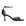 Petrina Navy | Metallic Leather Sandal