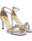 Mamola Silver | Embellished heel