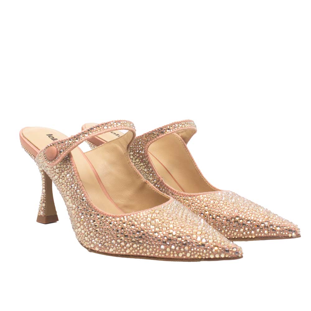 Opera Blush | Crystal Embellished Pump