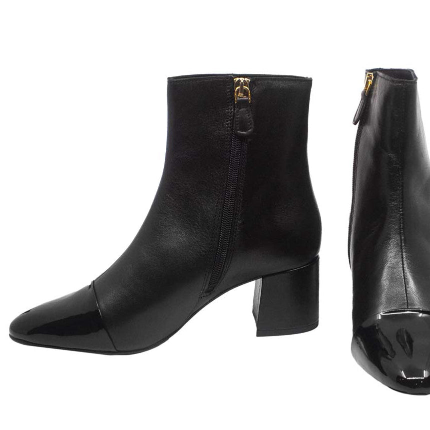 Karla Black | Leather Ankle Boots