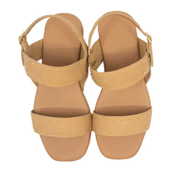 Celina Sand | Leather Sandal