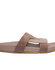 Viva Mauve | Two Tone Leather Slide