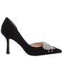 Bellagio Black | Leather high heel pump