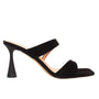 Tara Black | Ultra Matte Leather Mule