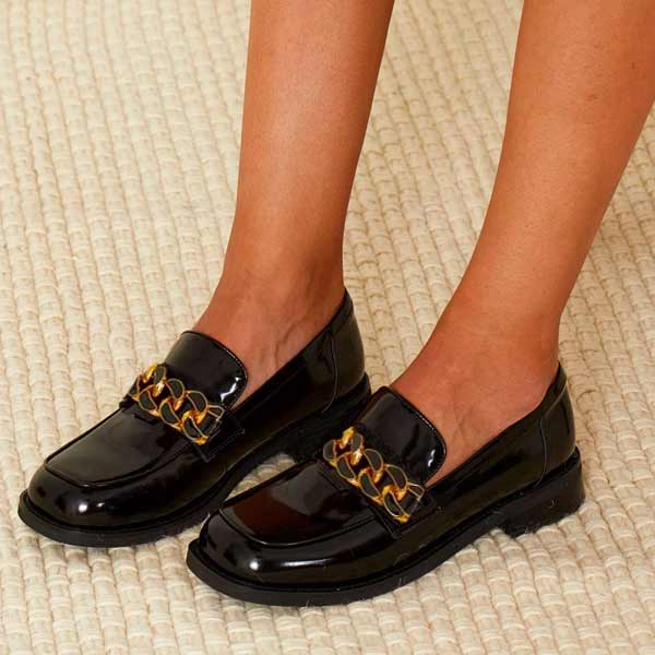 Riu II | Chunky patent loafer