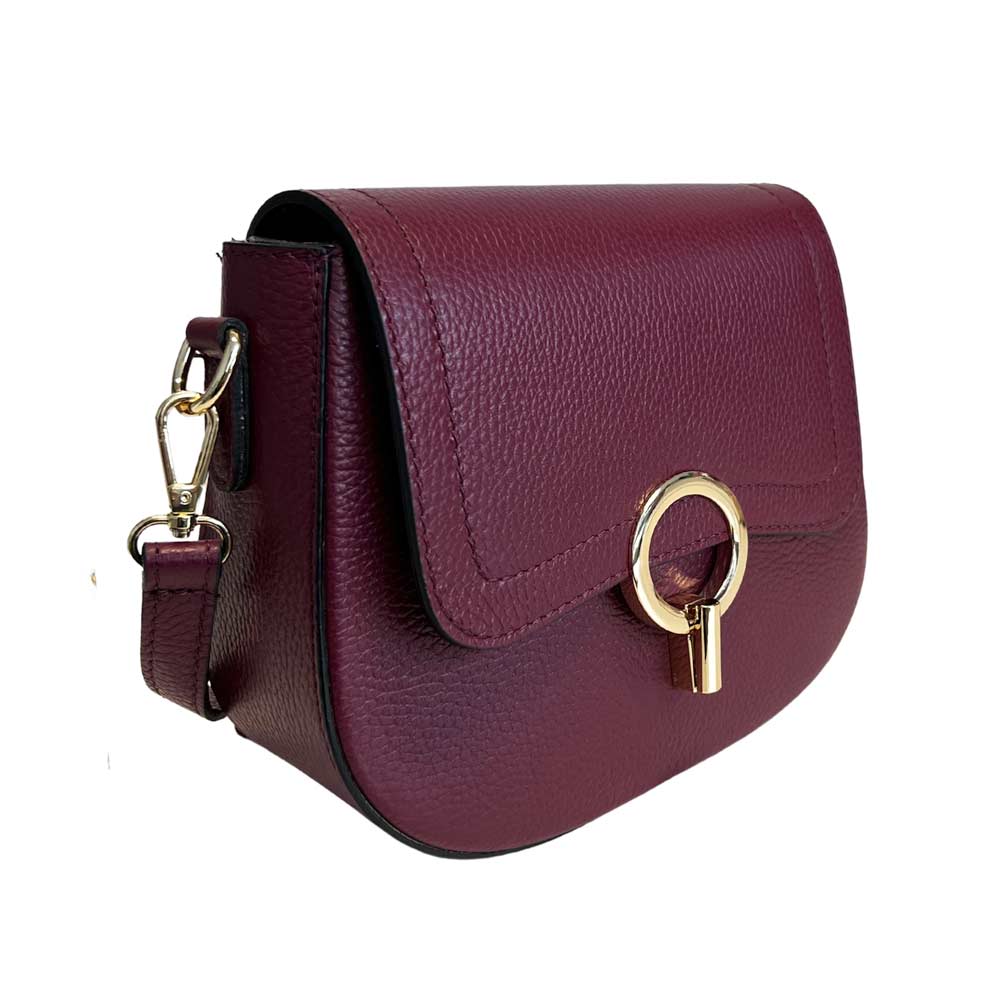 M01 Burgundy | Leather Handbag