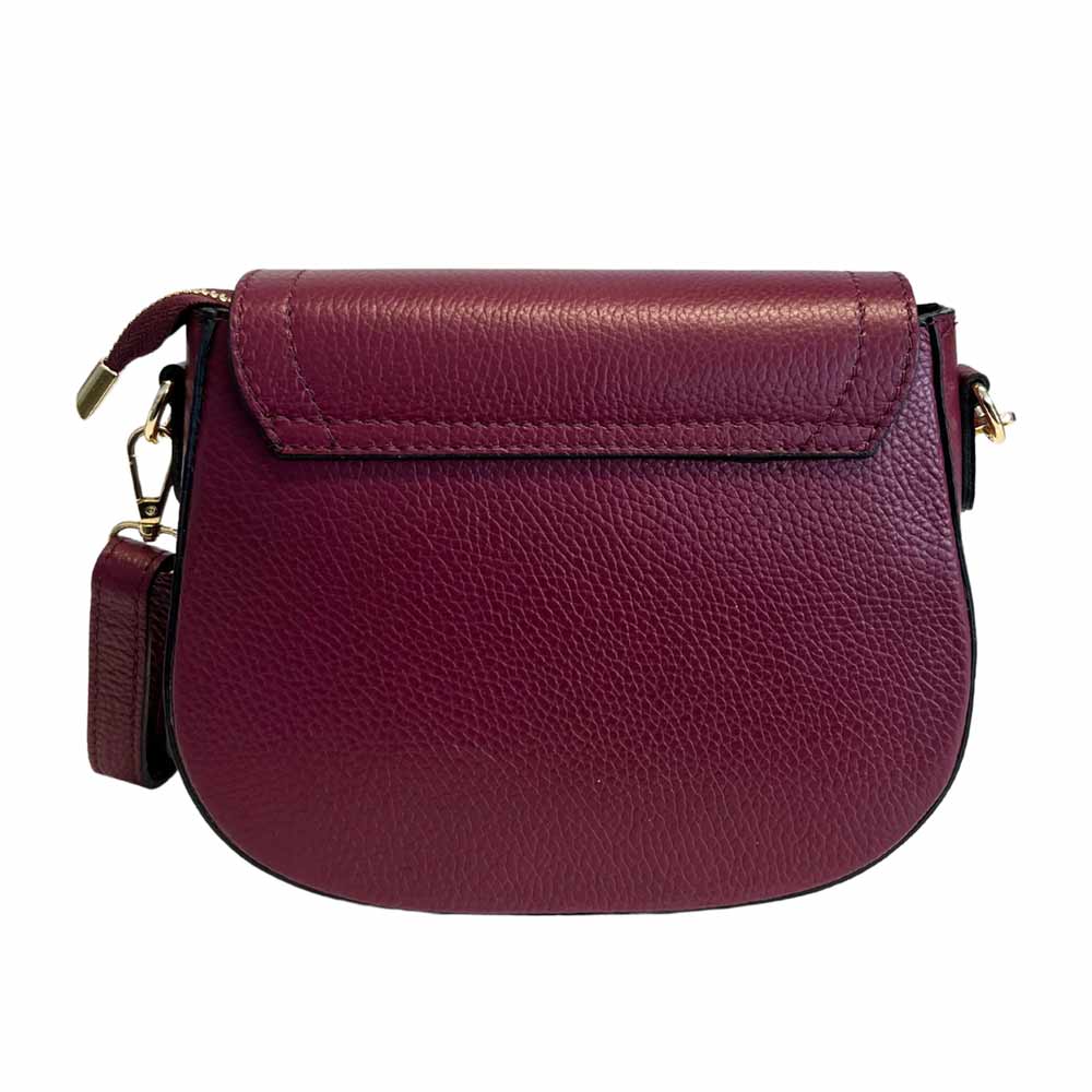 M01 Burgundy | Leather Handbag