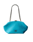 Anika Teal | Velvet Clutch