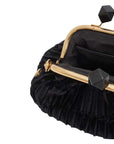 Candy Mini Black | Velvet Bag