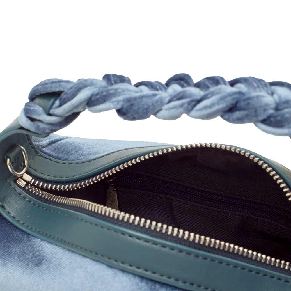 Karen Blue | Velvet mini bag
