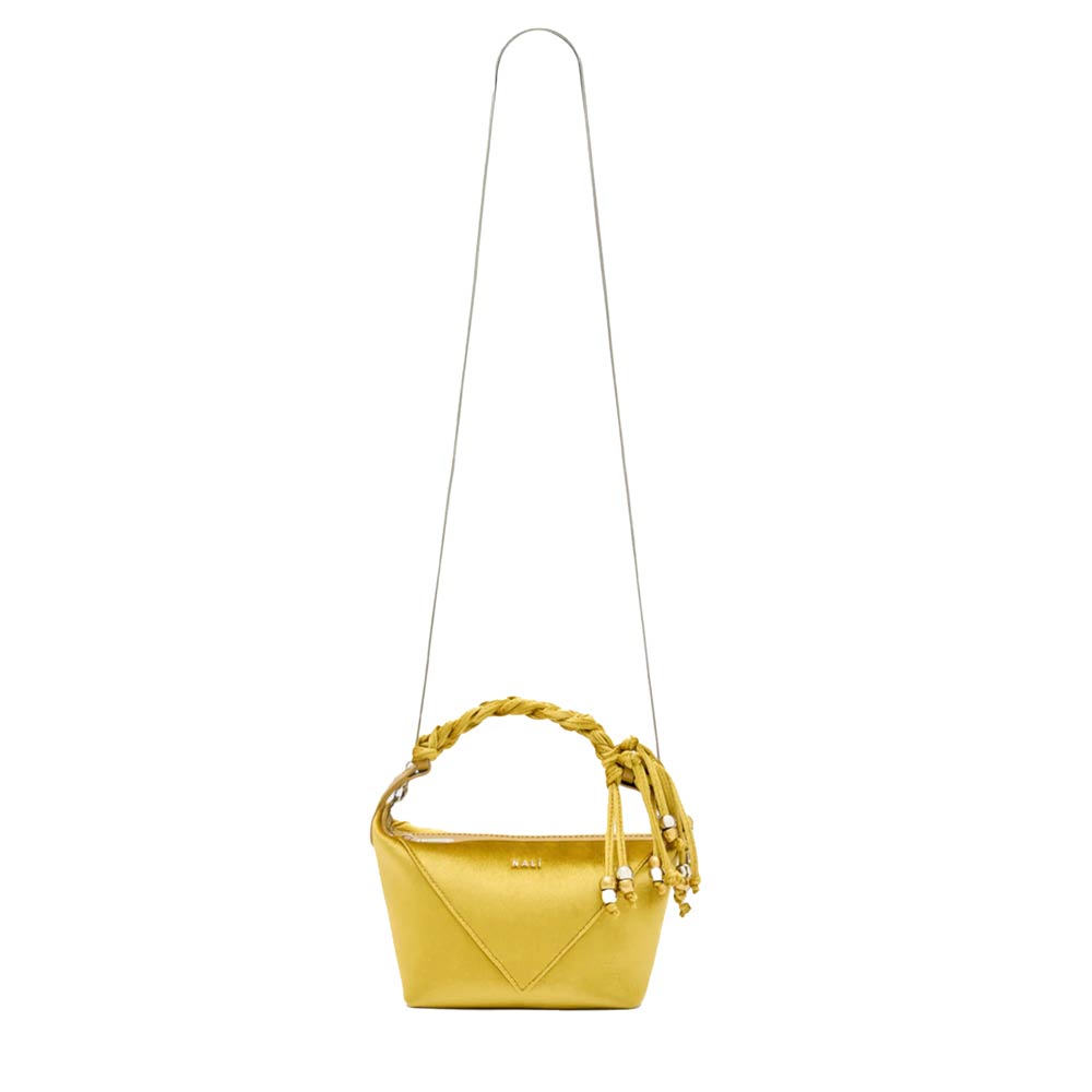 Karen Yellow Ochre | Velvet Mini Bag