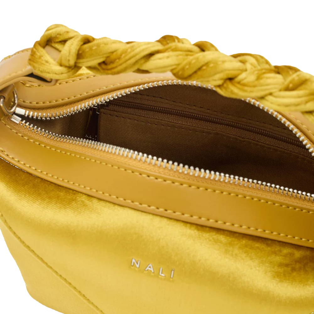 Karen Yellow Ochre | Velvet Mini Bag