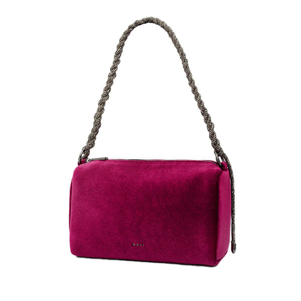 Louise Fuchsia | Velvet Bag