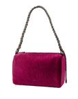 Louise Fuchsia | Velvet Bag