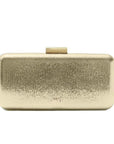 Nadine Gold | Snake-Effect Clutch