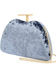 Tilly Blue | Velvet Clutch