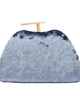 Tilly Blue | Velvet Clutch