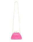 Tilly Pink | Velvet Clutch