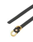 Josephine Black | Thin Leather Belt