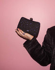 Karina Black | Glitter Clutch