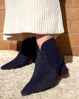 Arosa Navy | Suede Ankle Boot