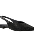 Palma Black | Crystal Embellished Slingback