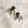Azzure Elegance Earring | Silver &amp; Black