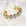 Gemstone Cuff | Gold and Light Blue