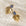 Gilded Petal Earring | Gold &amp; Mid Blue