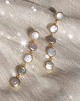 Lunar Cascade | Mother of Pearl Drop Earring