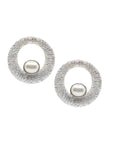 Pearl Radiance | Silver Earring