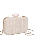 Ezra Natural | Raffia Clutch