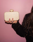 Ezra Natural | Raffia Clutch