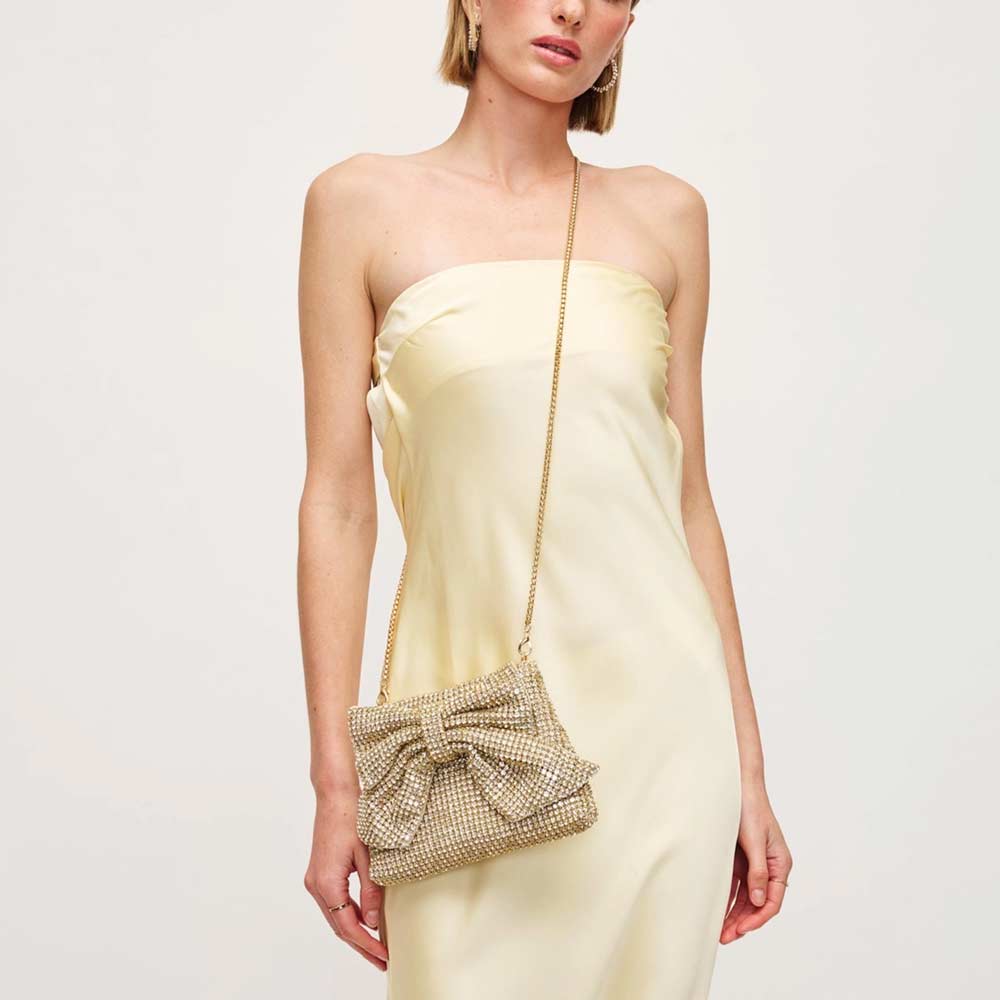 Gretchen Gold | Crystal Embellished Clutch