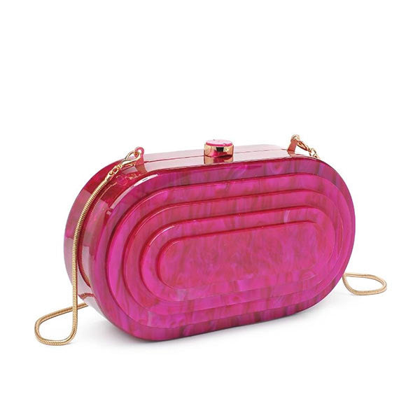 Urban-Expressions-Jimberly-Hot-Pink-Acrylic-clutch