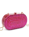 Urban-Expressions-Jimberly-Hot-Pink-Acrylic-clutch