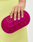 Urban-Expressions-Jimberly-Hot-Pink-Acrylic-clutch