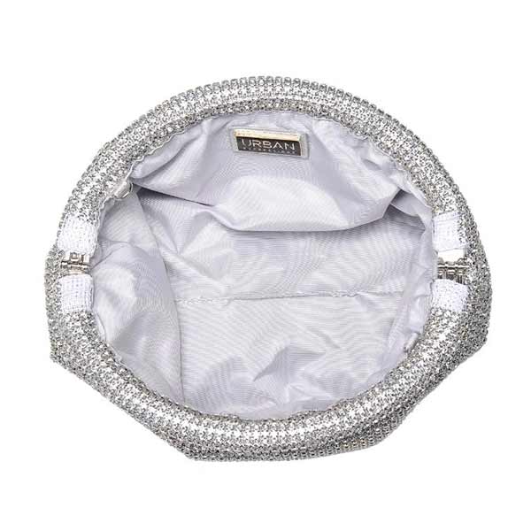 Urban-Expressions-Mariah-Silver-Clutch