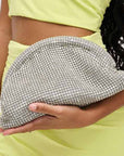 Urban-Expressions-Mariah-Silver-Clutch