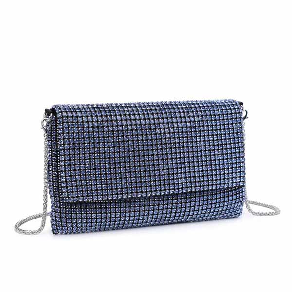 Urban-Expressions-Vivi-Blue-Rhinestone -Clutch